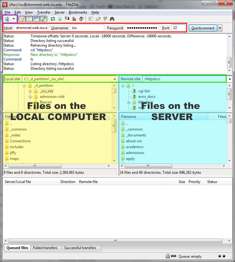 filezilla login not working filezilla login not working